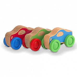 Набор машинок из серии Первые навыки (Melissa&Doug, 4051M_md)